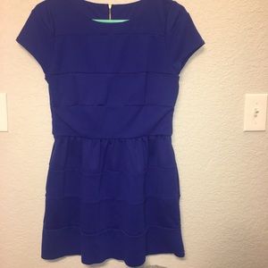 Bershka blue dress